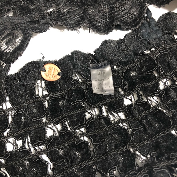 Free People Black Celine Bralette - Picture 5 of 7